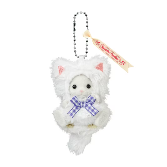 【limit 1】SylvanianFamilies｜Persian Cat Girl Cat Costume Keychain
