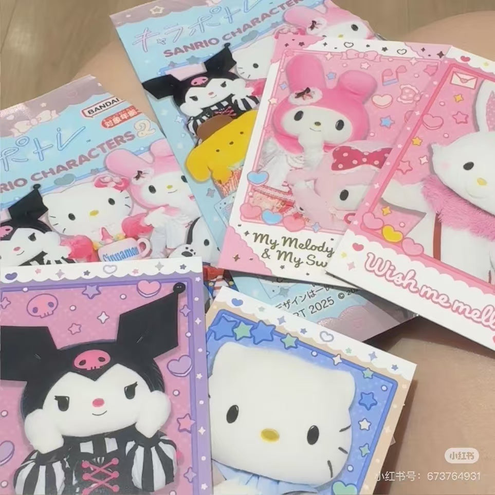 Sanrio｜Heart Character Portrait Sanrio Characters Live Character Ver. 2 mystery bag/blind box/All 24 types｜1pcs