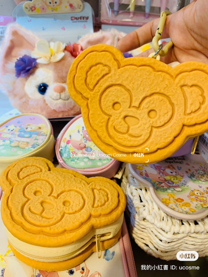 【会有补货，限购1】Disney迪士尼｜2024东迪春日复活节限定duffy达菲黄油夹心饼干零钱包挂件/包挂