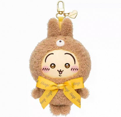 【not blind box style】chiikawa｜Kiramekko Teddy Bear Mascot Holder /Plush Keychain｜H140×W115×D75mm approx