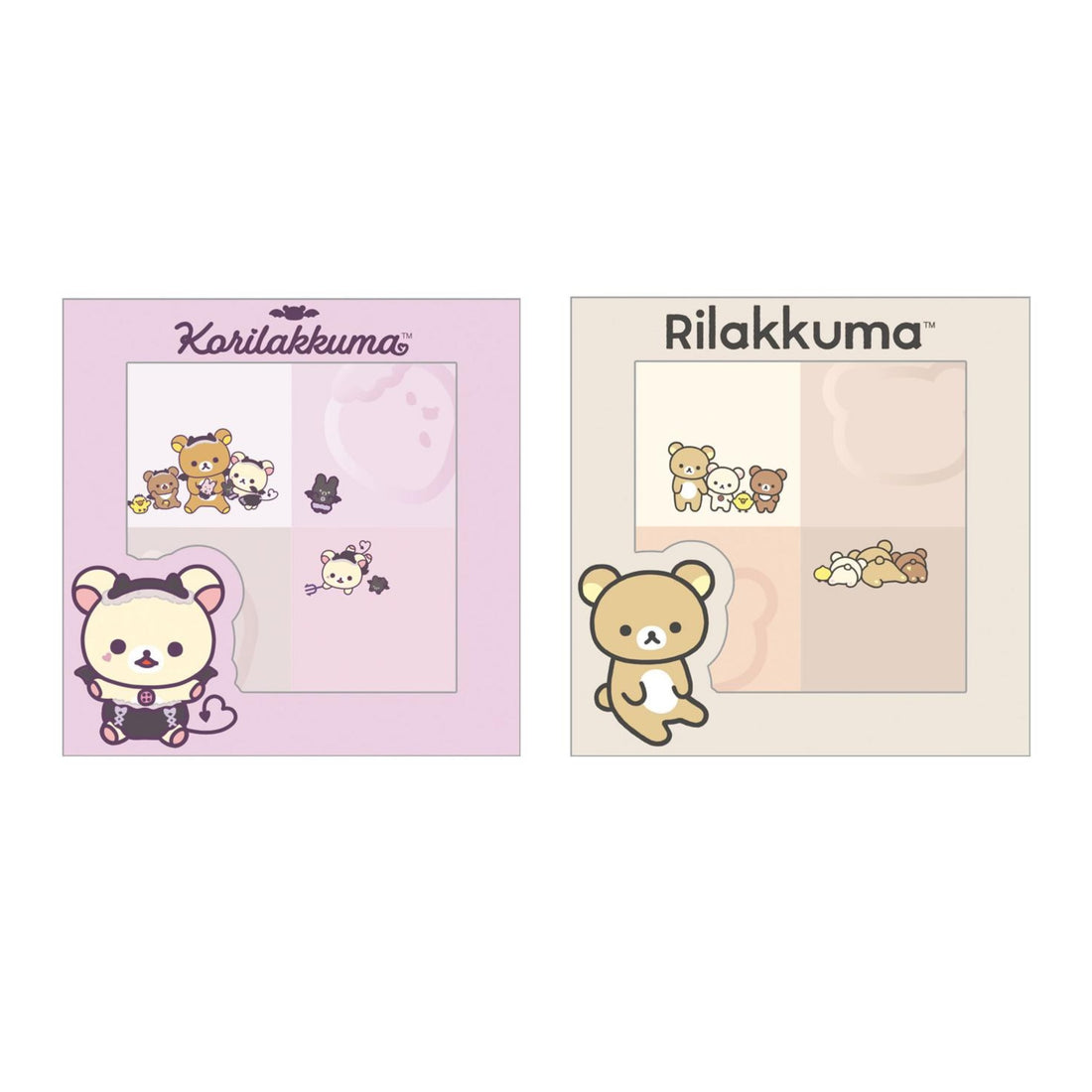 Rilakkuma｜San-X Palette Sticky Notes｜105×75mm approx.