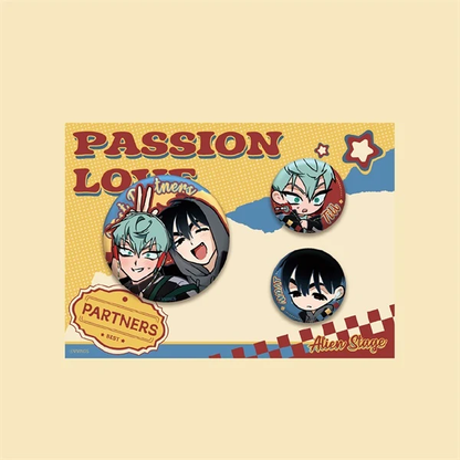 Alien Stage｜Partner Series Can Badge Set