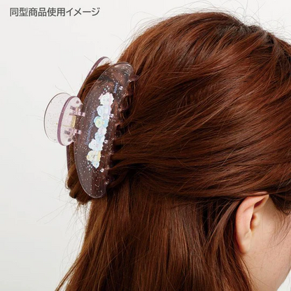 Sumikko gurashi｜Ebifurai no Shippo Fried Shrimp Tail Clear Glitter Hair Claw Clip｜ 45×110×50mm approx.