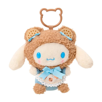 Sanrio｜Cookie Fluffy Bear Mascot Holder /Plush Keychain｜9.5×6×13cm approx.