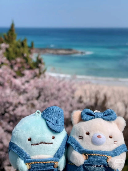Sumikko gurashi｜Kurashiki Denim House Mascot Holder /Plush Keychain