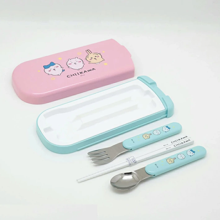 chiikawa｜Bento Lunch Cutlery Set Spoon Fork Chopstick｜84×197×19mm approx.