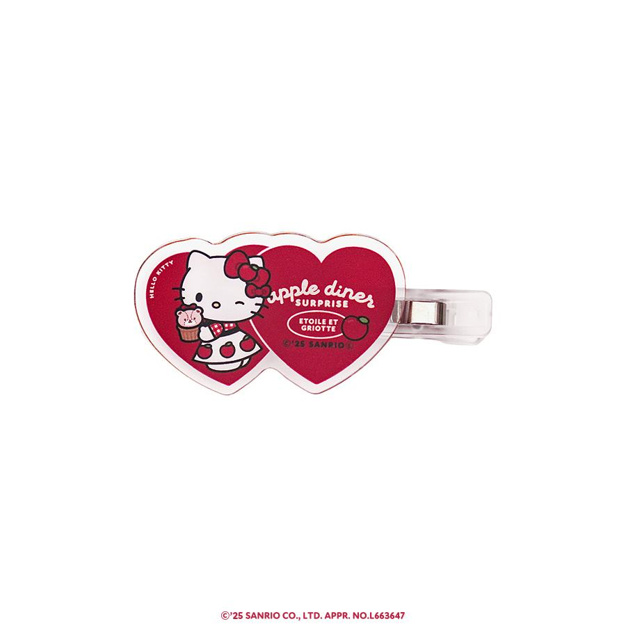 Sanrio｜Apple Diner SURPRIZE Acrylic Multi-Clip｜W47mm x H29mm approx.