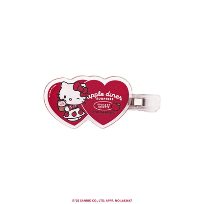 Sanrio｜Apple Diner SURPRIZE Acrylic Multi-Clip｜W47mm x H29mm approx.