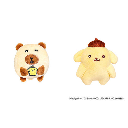 Sanrio｜Chegosim Characters Collaboration Pair Mascot Holder /Plush Keychain｜H105mm approx.