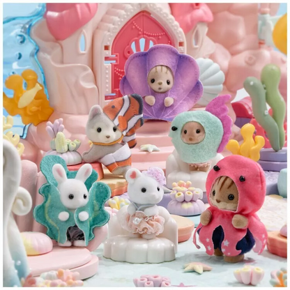 【limit 1】SylvanianFamilies｜ Baby Dreamy Marine Small Baby White Rabbit Calico Critters mystery bag/mystery packs/blind box/blind bag/all 6 tayes｜1pcs