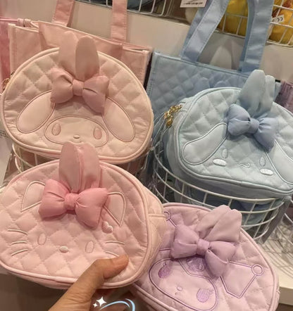 Sanrio｜Spring Rabbit Pouch｜17×6×13cm approx.