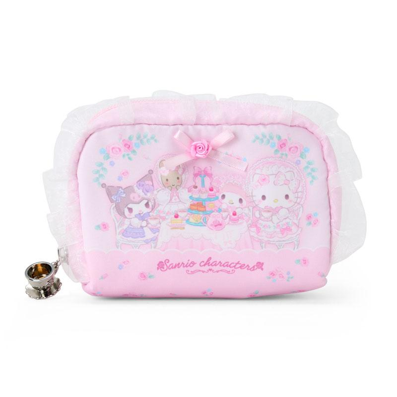 Sanrio｜Fairy Tale Party Frill Cosmetic Pouch｜15×5×11cm approx.
