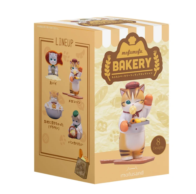 mofusand｜GPSBOX Mofumofu Bakery Figure Collection mystery bag/blind box/All 8 types｜1pc