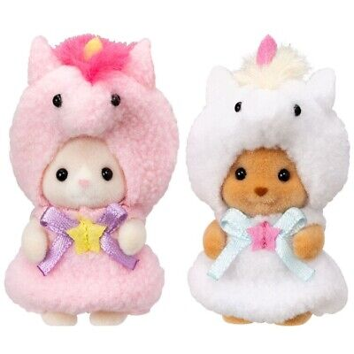 【limit 1】SylvanianFamilies｜Baby Pair Set Unicorn Calico Critters
