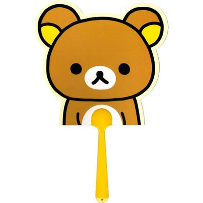 Rilakkuma轻松熊｜双面图案扇子｜約27cm x 18.5cm