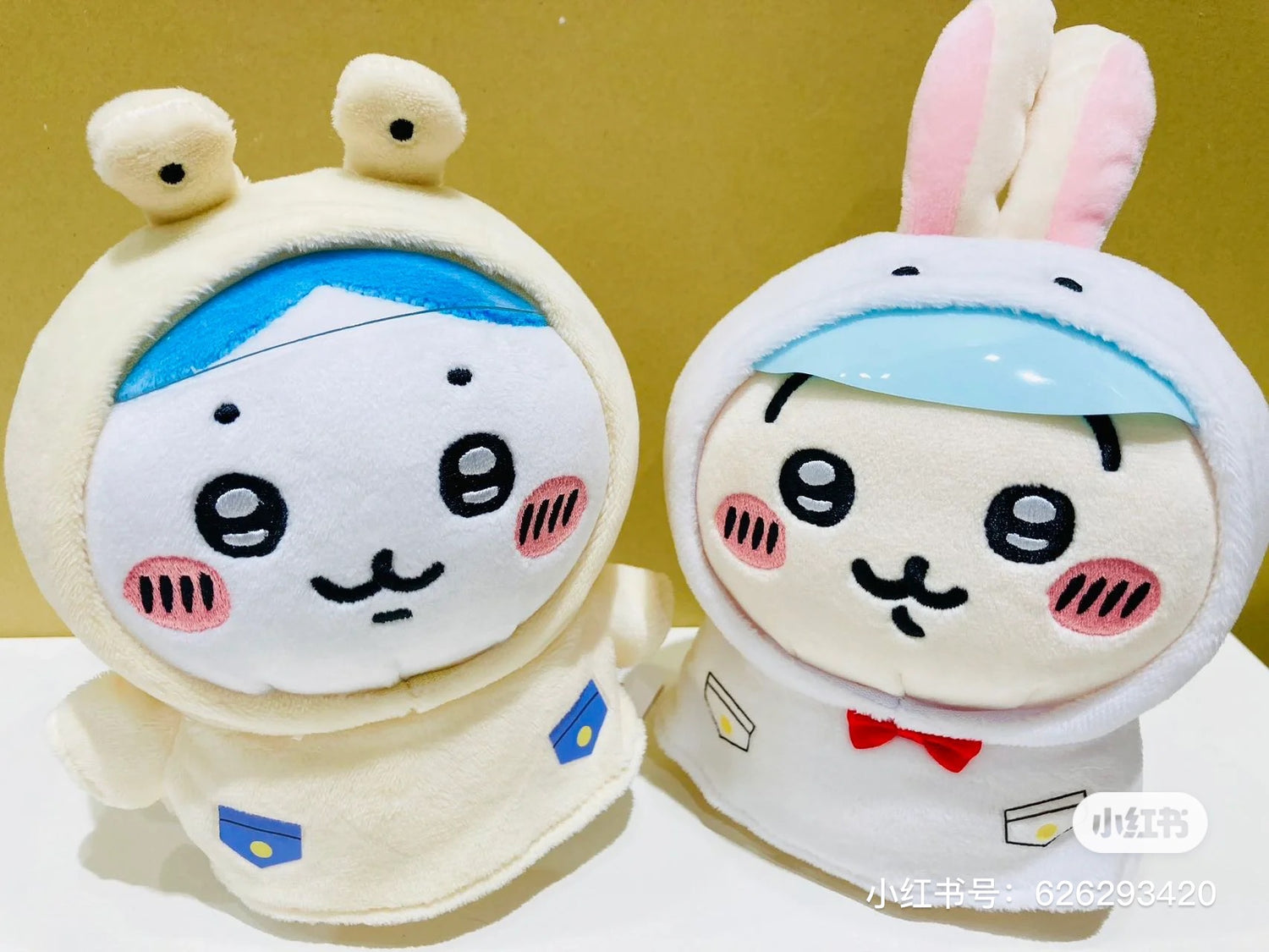 Chiikawa 吉伊卡哇｜雨衣系列挂件/还有防水小帽檐｜约H130 x W90 x D100mm