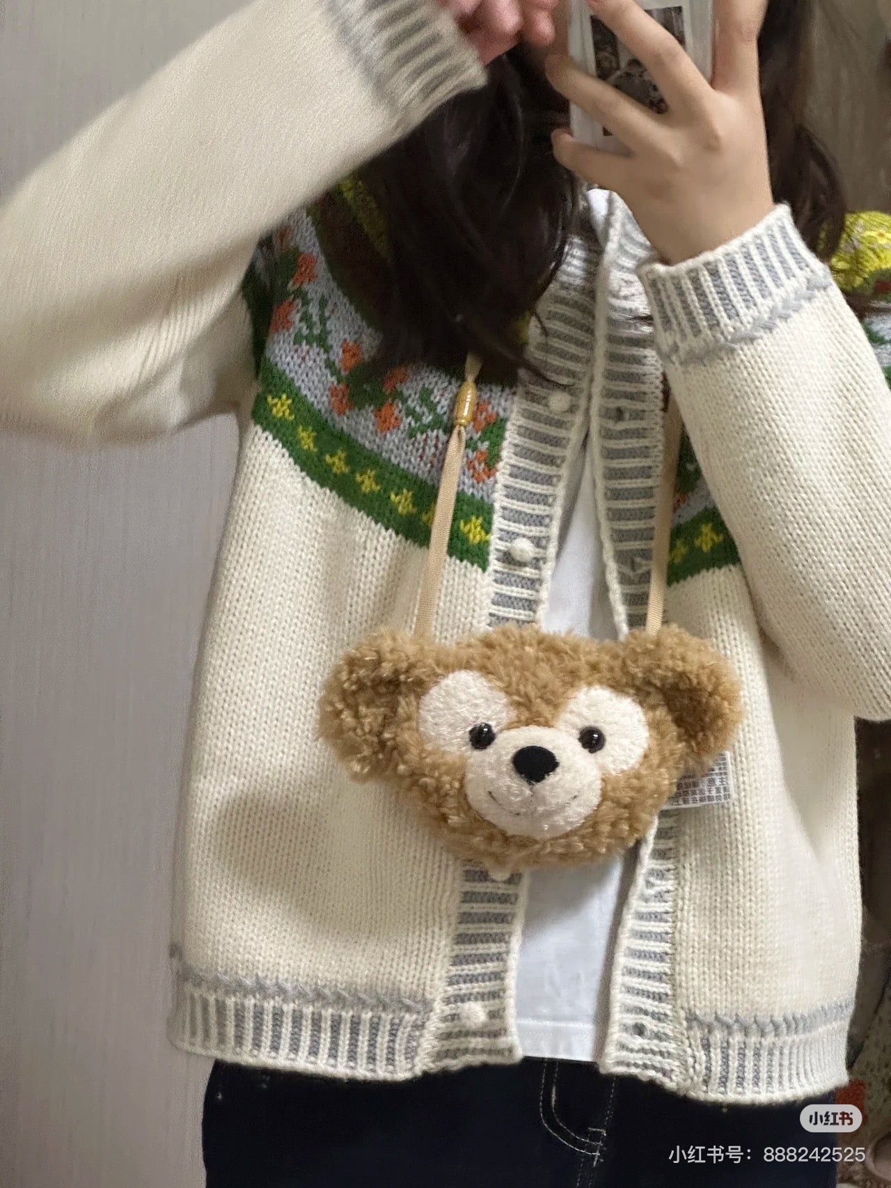 Disney HK｜大脸斜挎包/卡包位