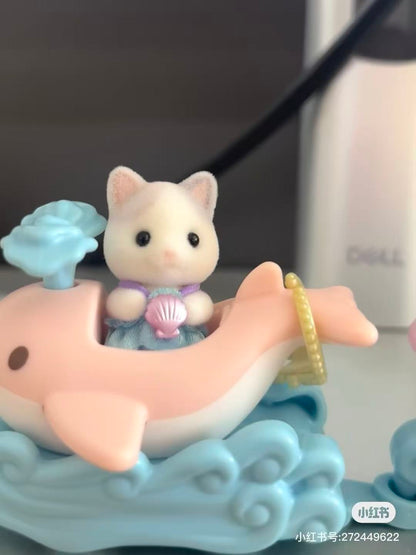 SylvanianFamilies｜amusement park ride set -ride the waves 5820