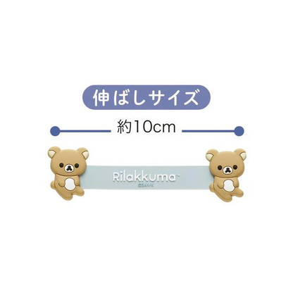 Rilakkuma轻松熊｜轻松熊数据线收纳扎带｜全长约10cm