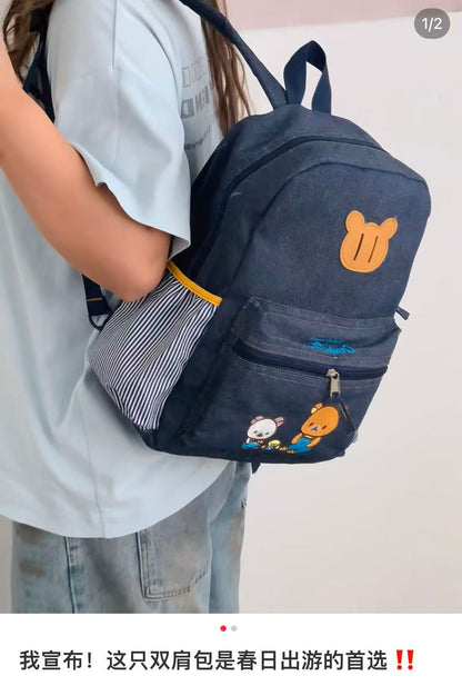 Rilakkuma｜Kurashiki Denim House backpack