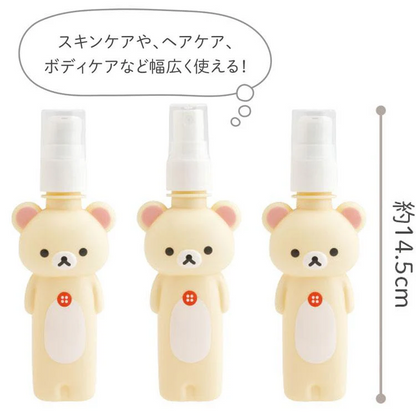Rilakkuma｜Basic Rilakkuma Flower Bottle &amp; Pouch Set
