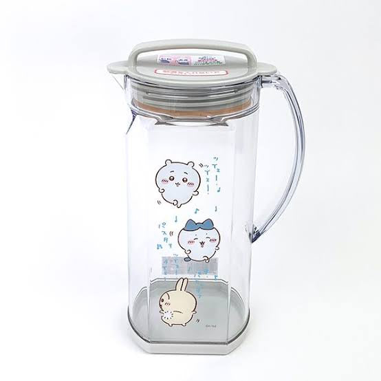 chiikawa|特殊防污渍粘附加工大容量冷水壶/水果榨汁存储容器|1.2L