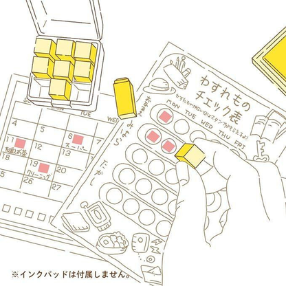My neighbor totoro｜Check Stamp Set｜W71×H130×D35mm approx.