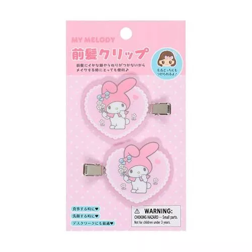 Sanrio｜ Bangs Clip Set｜ 7×1×4cm approx.