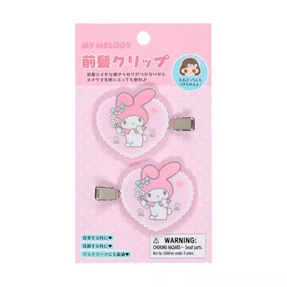 Sanrio｜ Bangs Clip Set｜ 7×1×4cm approx.