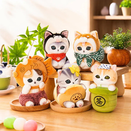 Mofusand｜ Shiba Inu cat Mascot Holder /Plush Keychain｜H125×W97×D120mm approx.