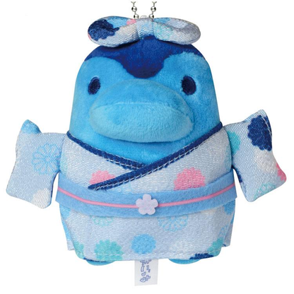Tamagotchi｜Kimono Mascot Holder /Plush Keychain｜115×125×80mm approx.