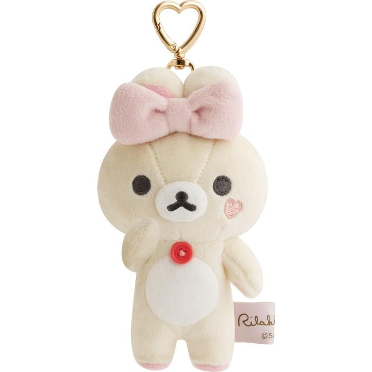 Rilakkuma｜Makeup Rilakkuma Ribbon Mascot Holder /Plush Keychain｜ 135×75×60mm approx.