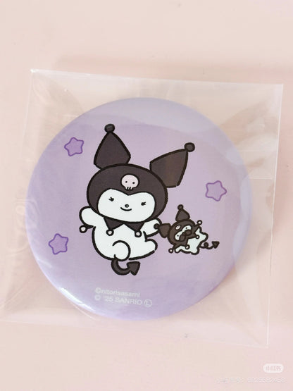 Sanrio｜White Tiger and Black Tiger Prawn Character Can Badge mystery bag/blind box/All 9 types｜1pcs