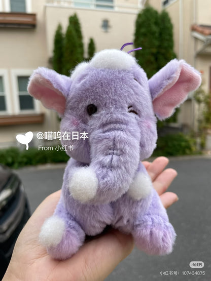 Disney｜white Pooh Mascot Holder /Plush Keychain｜H14xW12xD10.5cm approx.