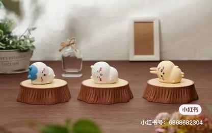 Chiikawa 吉伊卡哇｜乌萨奇无线充电器型桌面灯/小夜灯/床头灯/光线柔和｜充电器约縦105×横105×高さ30 mm