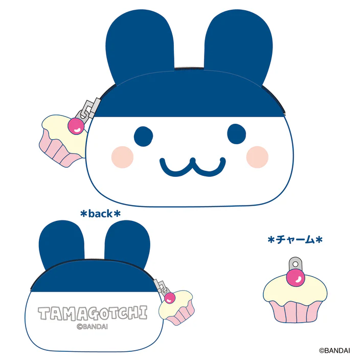 Tamagotchi｜Silicone Pouch｜H114 x W120 x D28mm  approx.
