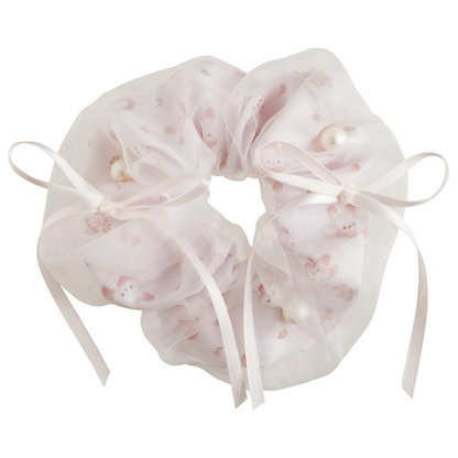 SANX｜Sugar Coco Moo Tulle Scrunchie｜φ110mm approx.