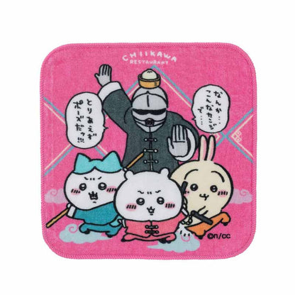 Chiikawa 吉伊卡哇｜角色可爱小毛巾/方巾/手帕｜约H200 x W200mm