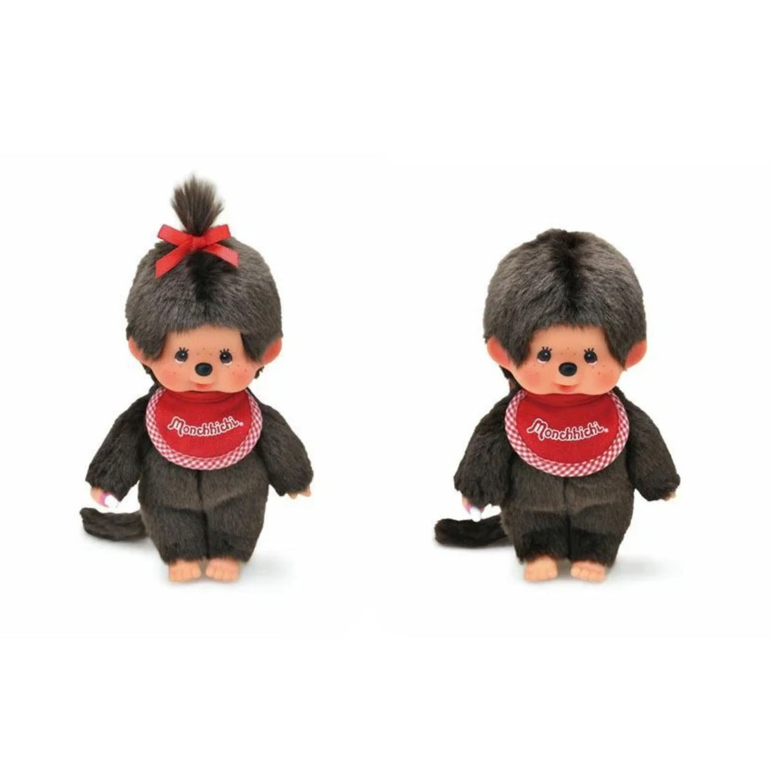 Monchhichi｜Premium Standard Brown Sitting Plush Dolls/Plush Toy｜S/20 x 9 x 7 cm approx.