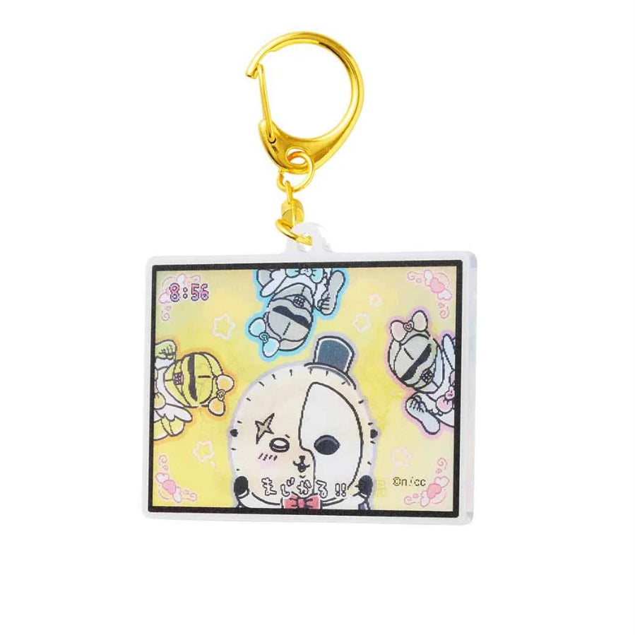 Chiikawa 吉伊卡哇｜超魔法少女/小魔仙系列双面不同图案/图案可变钥匙扣｜約H54×W68×D3mm