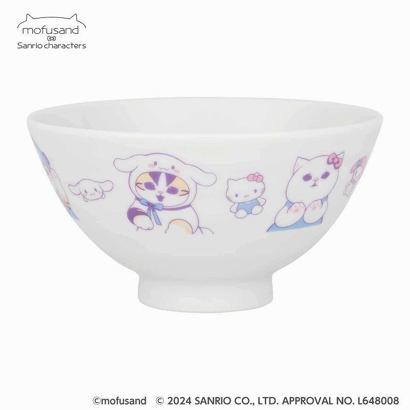 Mofusand｜Sanrio × Mofusand Tea Bowl｜Φ125×60mm approx.