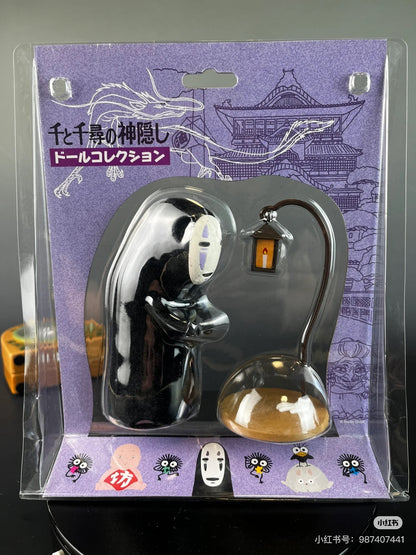 My neighbor totoro｜Doll Collection Kaonashi Lantern Set宫崎骏吉卜力植绒手办摆件｜約: 5.3 x 15.5 x 20.3cm