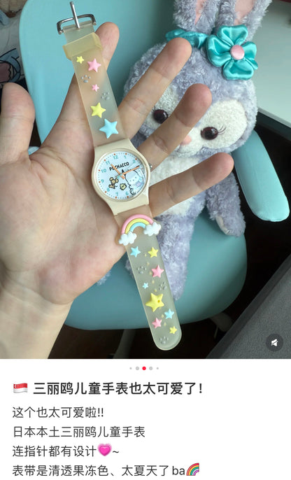 Sanrio｜ Rubber Watch｜3.3×1×4cm approx.