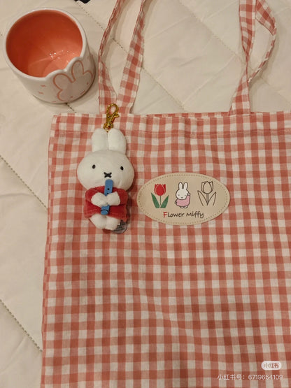 Miffy｜MUSIC Series Chokkorisan Whistle Mascot Holder /Plush Keychain｜60×120×50mm approx.