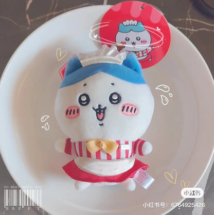 Chiikawa 吉伊卡哇｜餐厅系列可爱挂件/包挂｜約H120×W90×D50mm/limit one