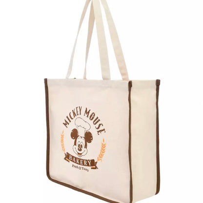 Disney迪士尼｜Mickey’s Bakery米奇烘焙系列帆布托特包｜約高さ35.5×幅38×奥行き(マチ)14(cm)