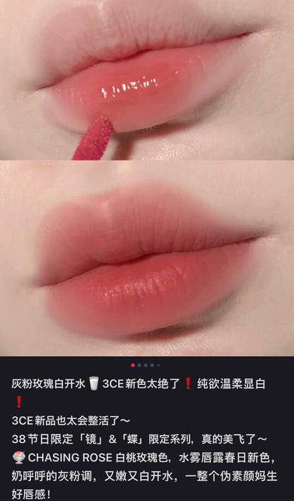 3CE｜BLUR WATER LIP TINT水雾唇釉/染唇液/一抹水化雾/稳固不脱色｜4.6g