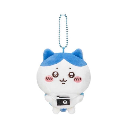 Chiikawa 吉伊卡哇｜Looking forward to going out! Mochitto Puchi MiniMascot背小包包出游系列毛绒挂件/包挂｜约 H135 x W90 x D55mm