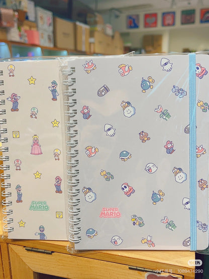 Nintendo｜Super Mario Brothers  B6 Ring Notebook｜60 pieces