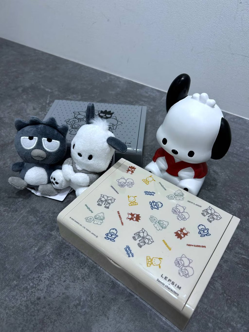 Sanrio｜LEPSIM联名可爱首饰盒/打开有镜子/化妆盒｜约H4×W15.5×D11.5cm